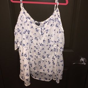 Torrid off shoulder blouse